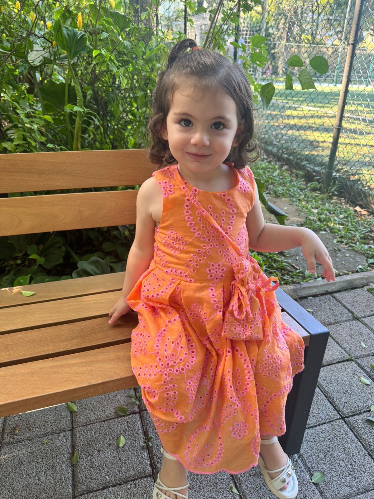 VESTIDO ESTHER LAISE LARANJA