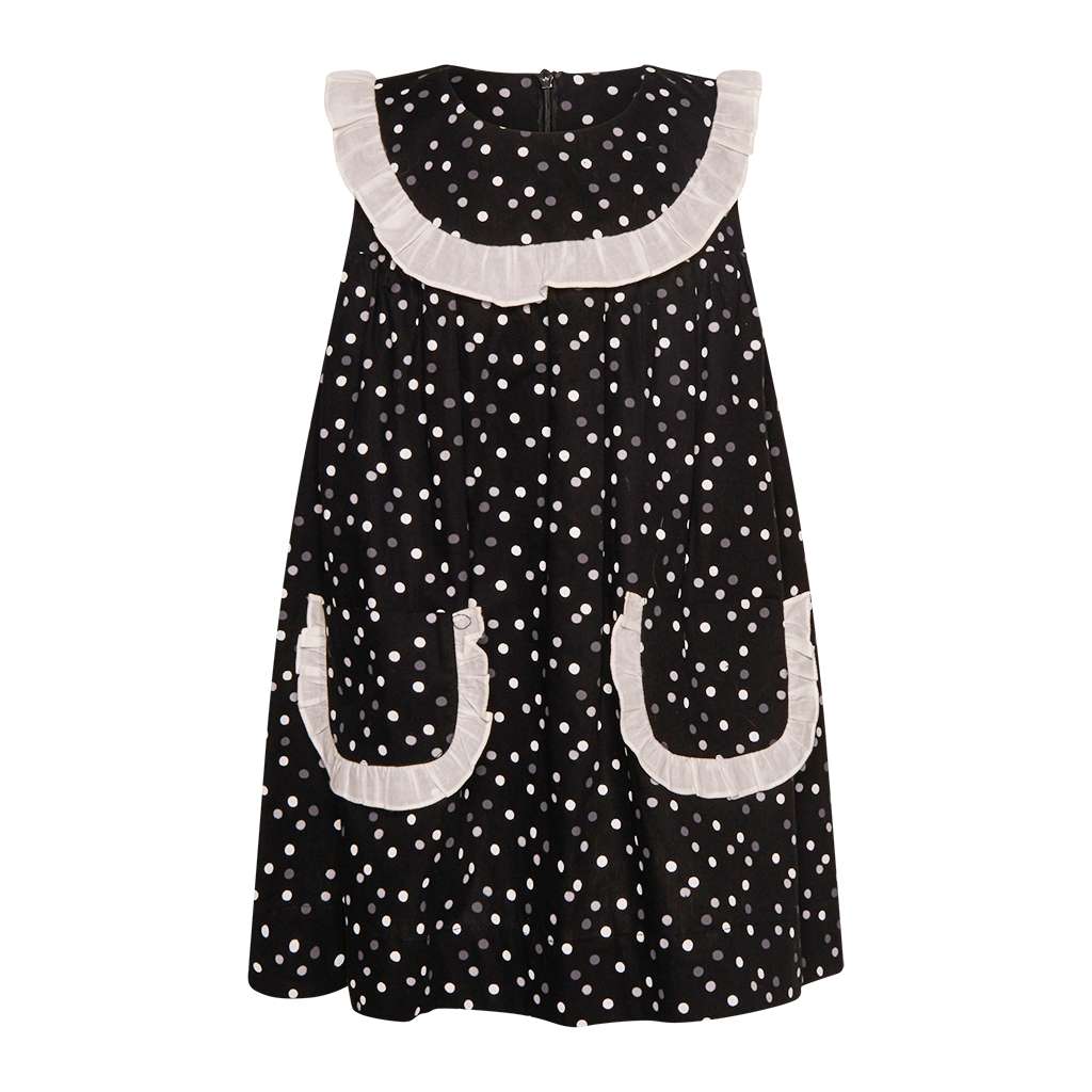 VESTIDO ISABELA POA PRETO