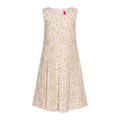 VESTIDO ESTHER FLOR BEGE