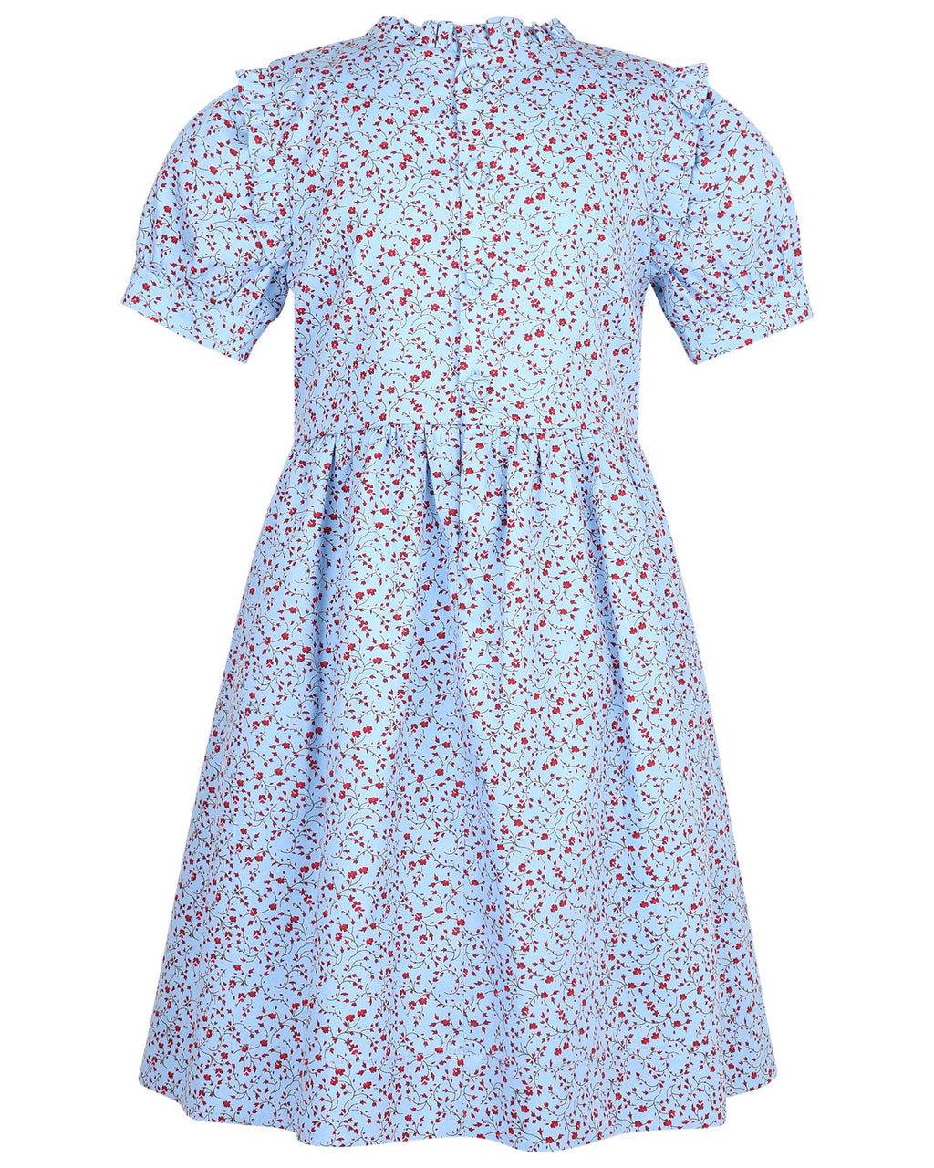 VESTIDO ALANA FLOR AZUL