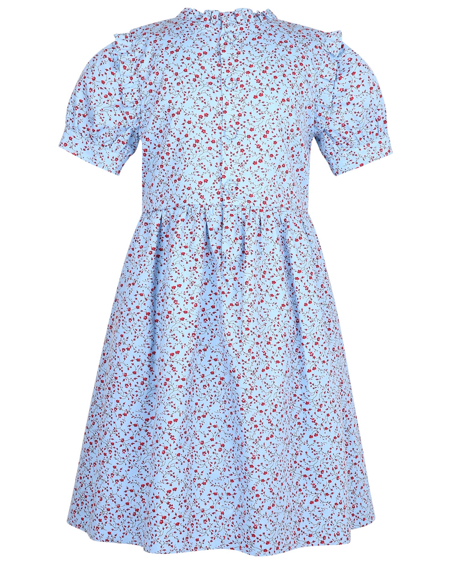 VESTIDO ALANA FLOR AZUL