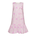 VESTIDO ELISA LISTRAS ROSAS
