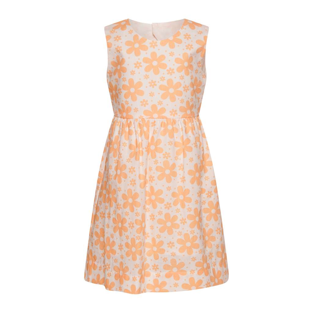 VESTIDO MARTINA FLOR LARANJA