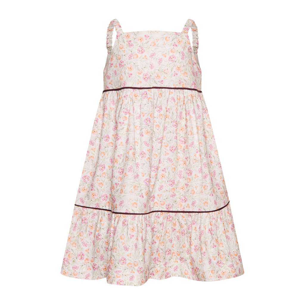 VESTIDO ALICE ROXO FLOR