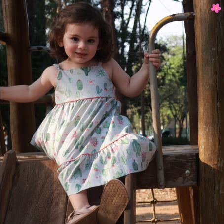 VESTIDO ALICE VERDE CACTUS