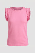 BLUSA REGATA LUNA ROSA CHICLETE