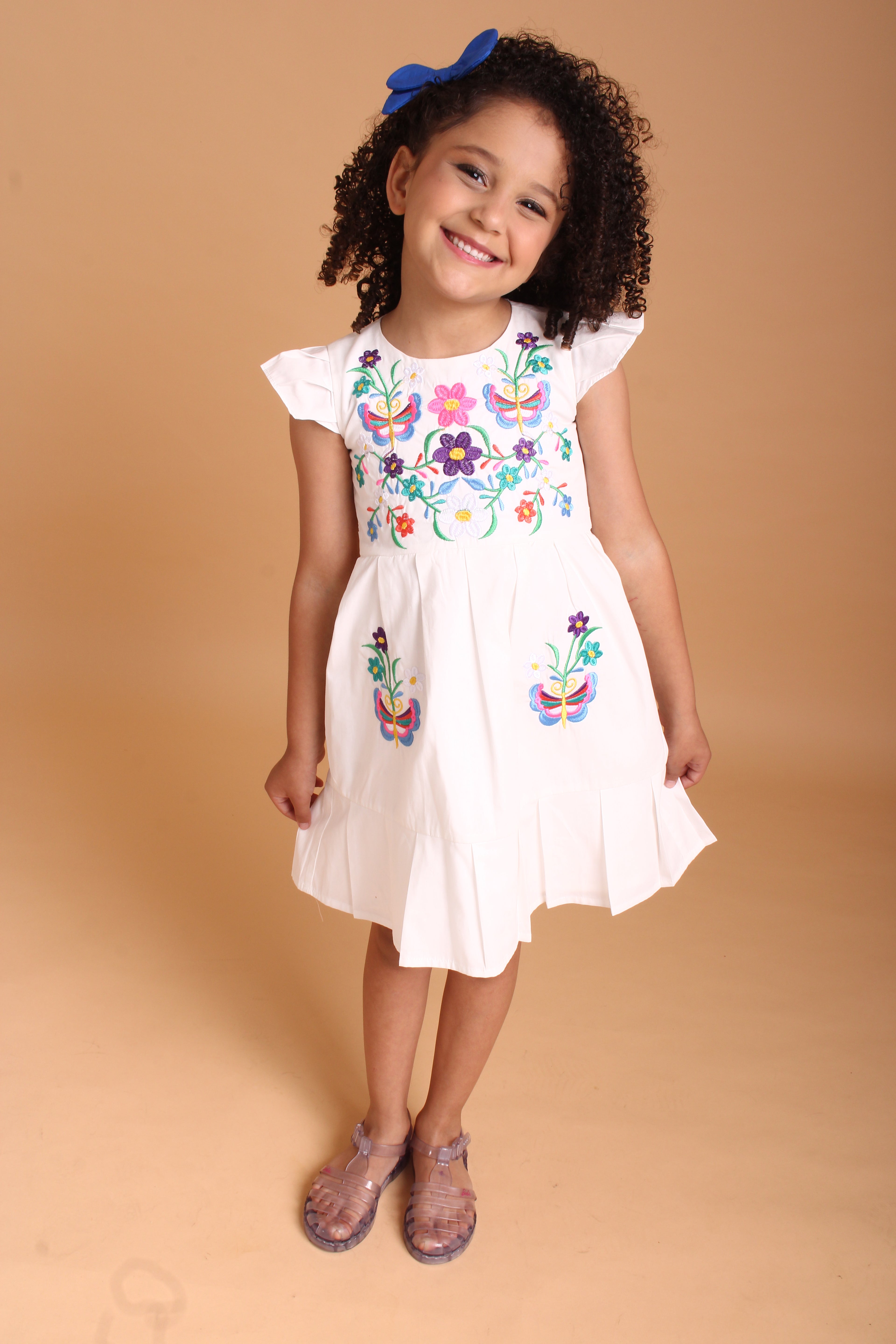 VESTIDO BETINA BORDADO OFF WHITE