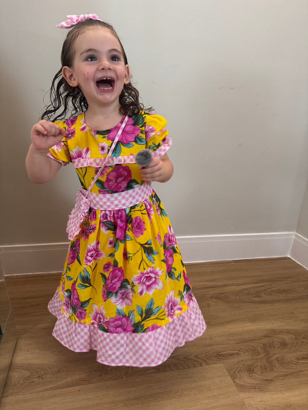 VESTIDO CHIQUINHA AMARELO