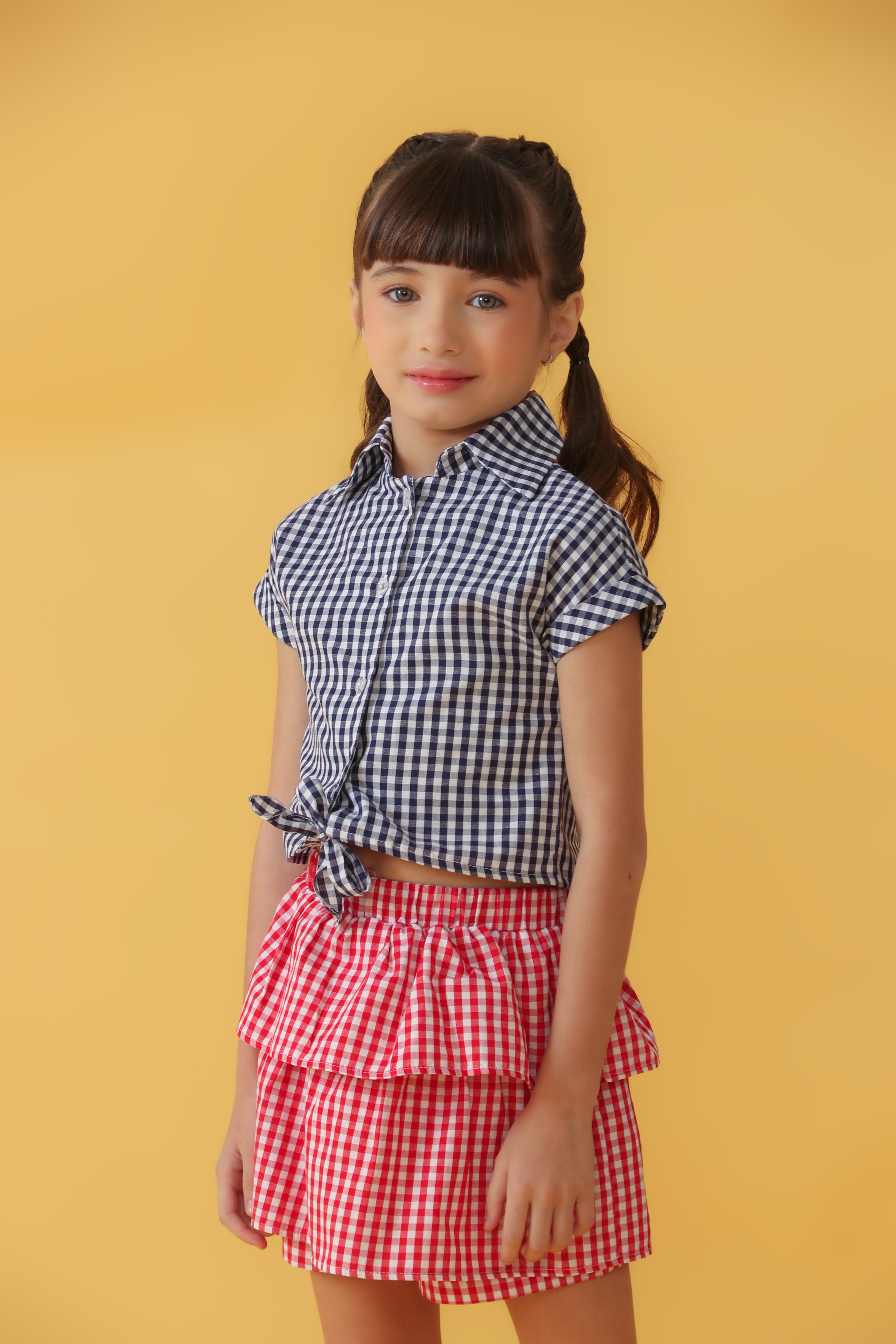 CAMISA NOZINHO XADREZ AZUL