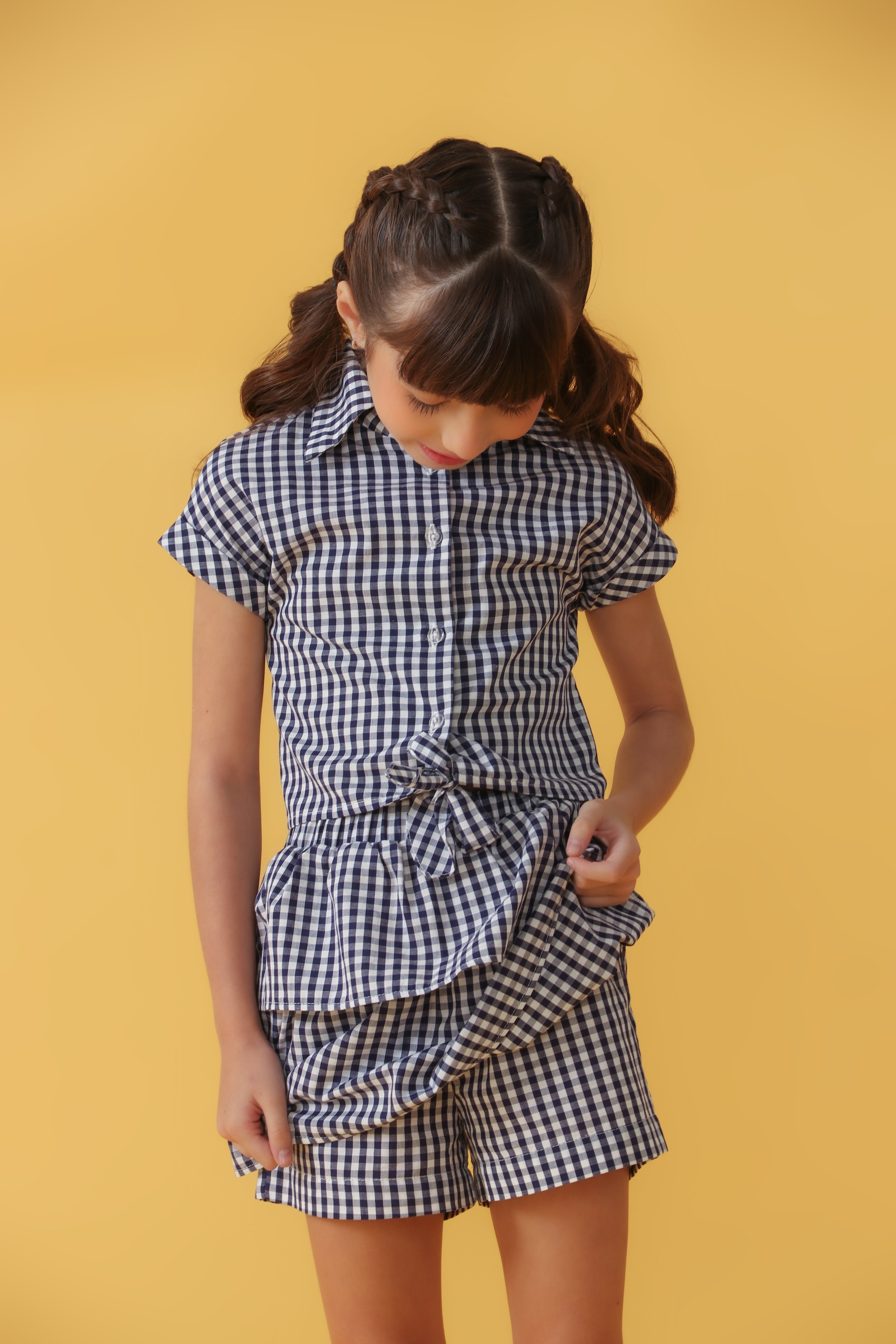 CAMISA NOZINHO XADREZ AZUL