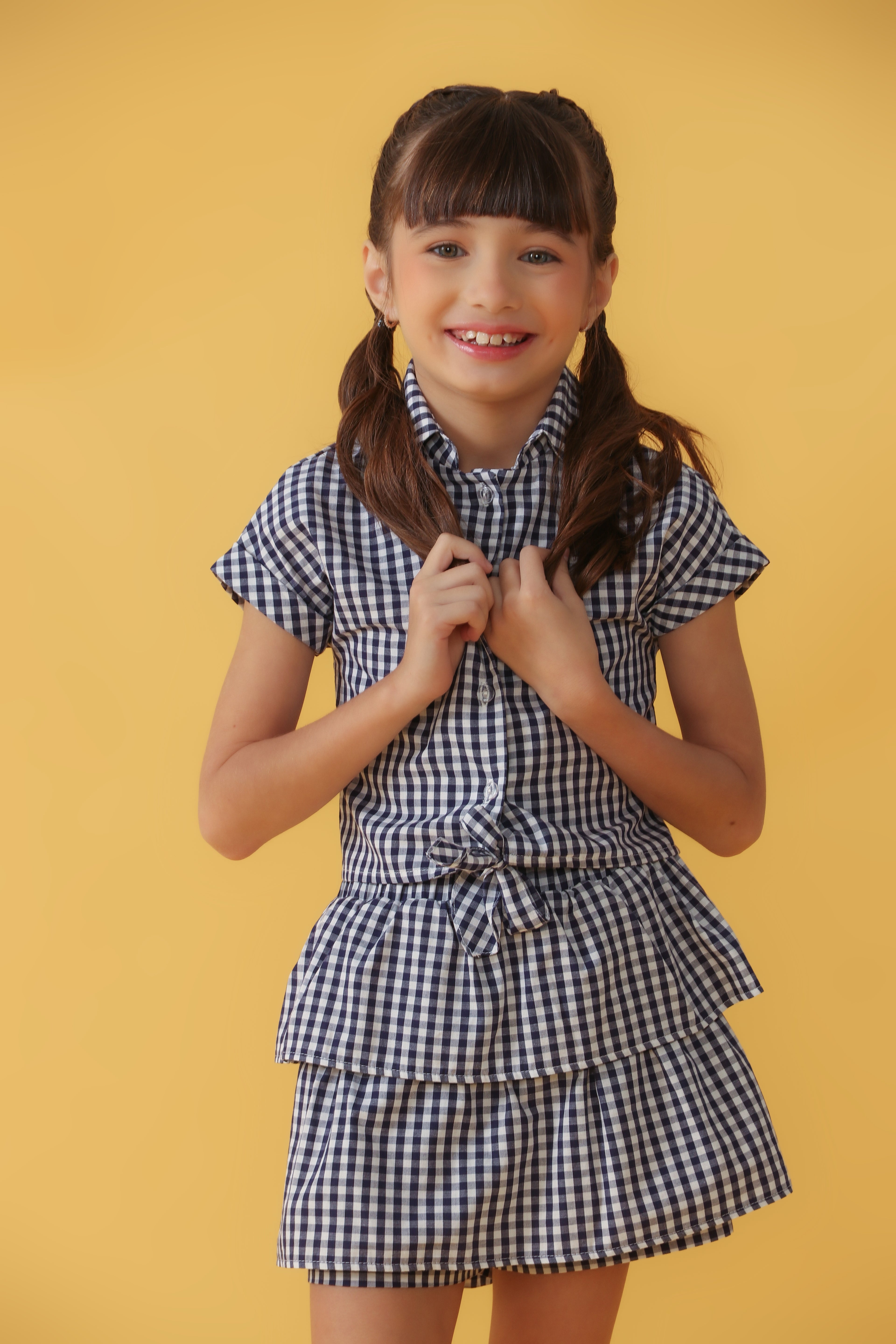 CAMISA NOZINHO XADREZ AZUL