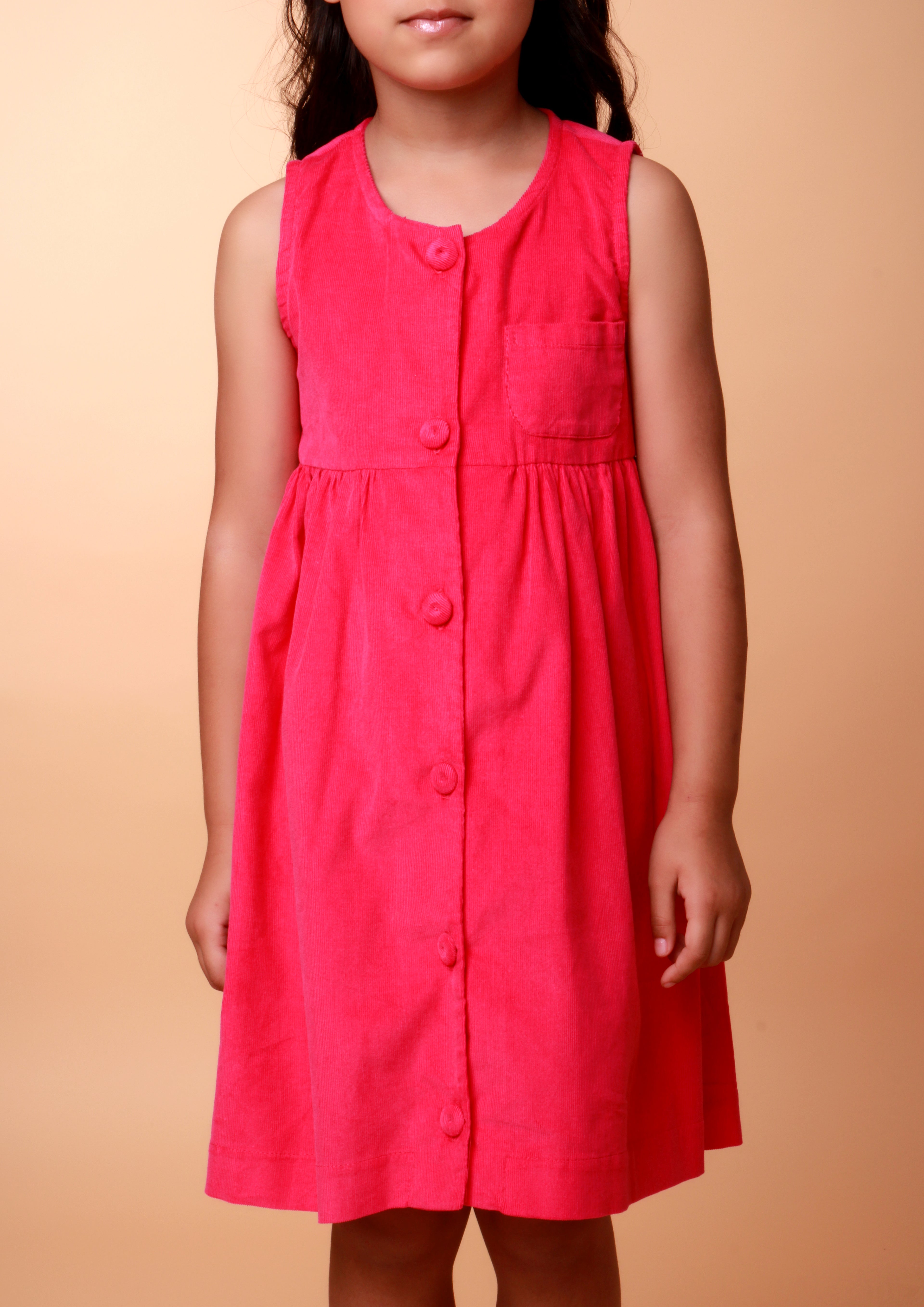 VESTIDO DOROTHY VELUDO PINK