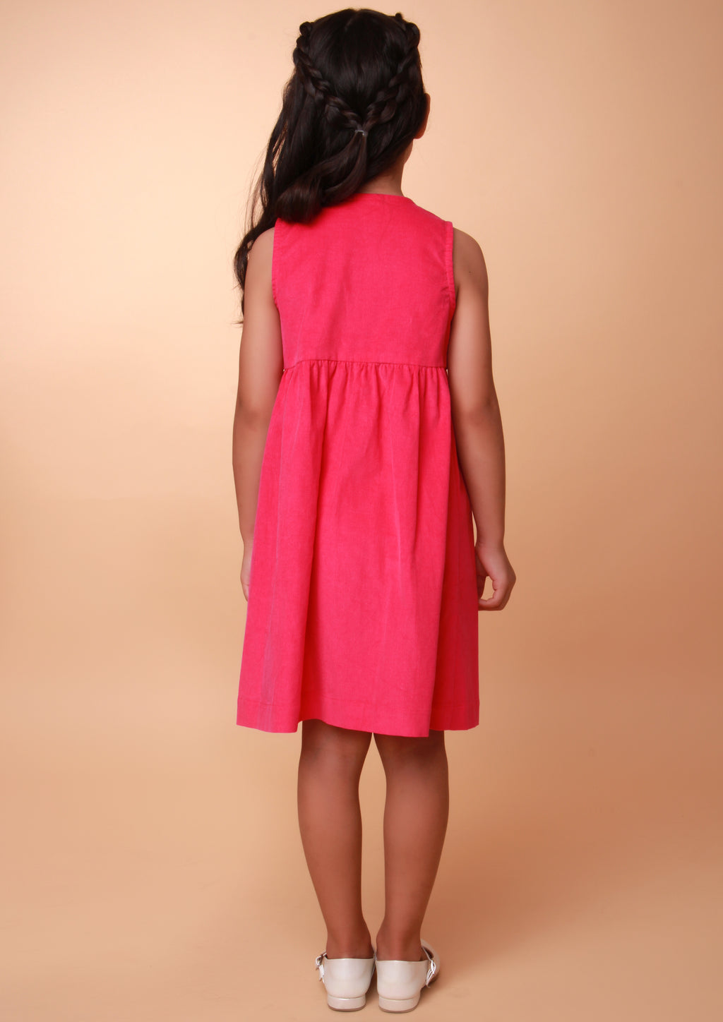 VESTIDO DOROTHY VELUDO PINK