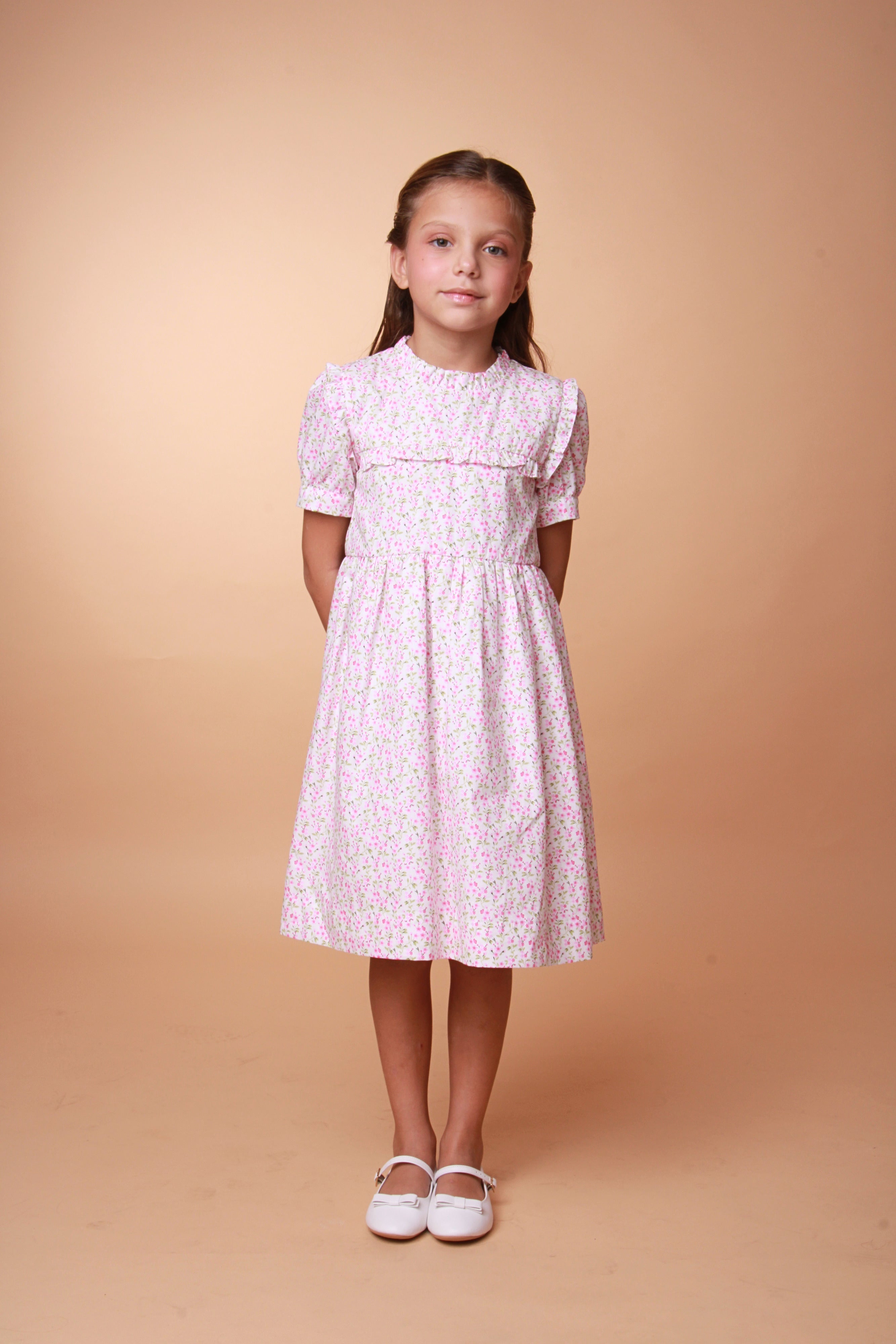VESTIDO ALANA FLORZINHA PINK