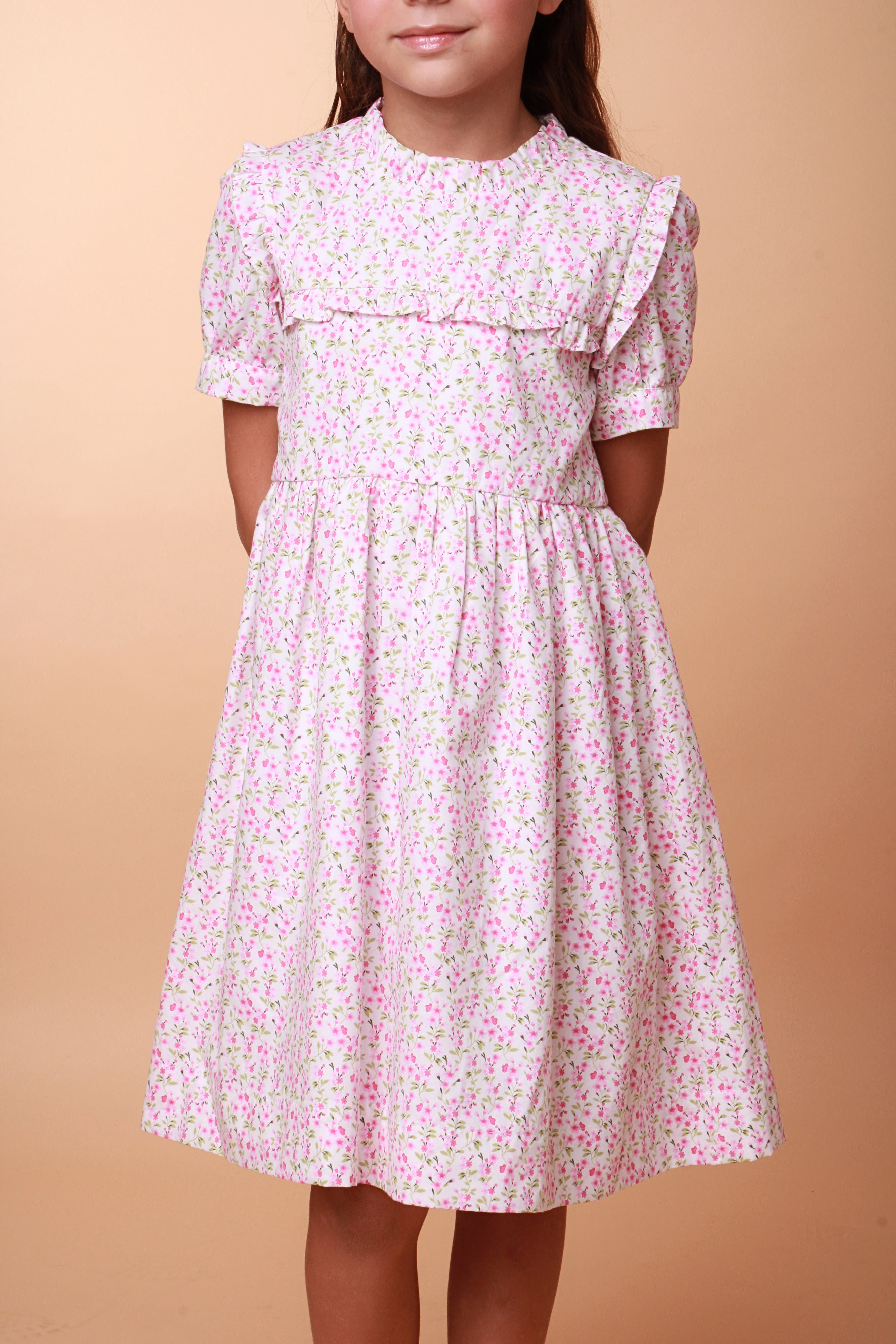 VESTIDO ALANA FLORZINHA PINK