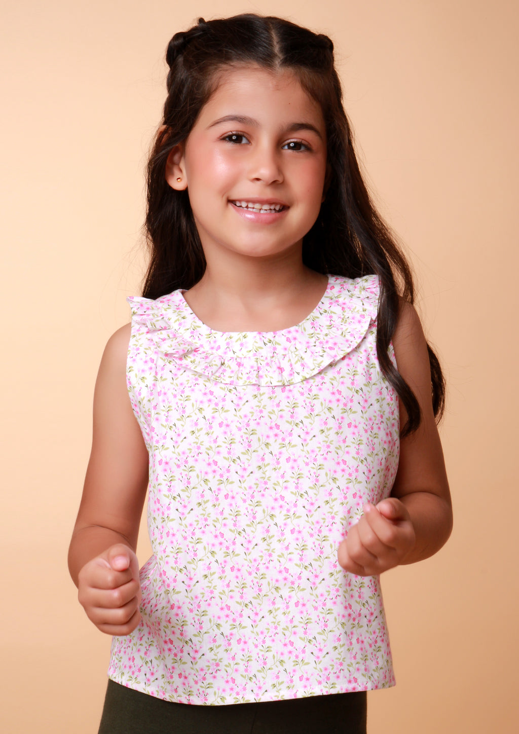 BLUSA REGATA JADE FLORZINHA PINK