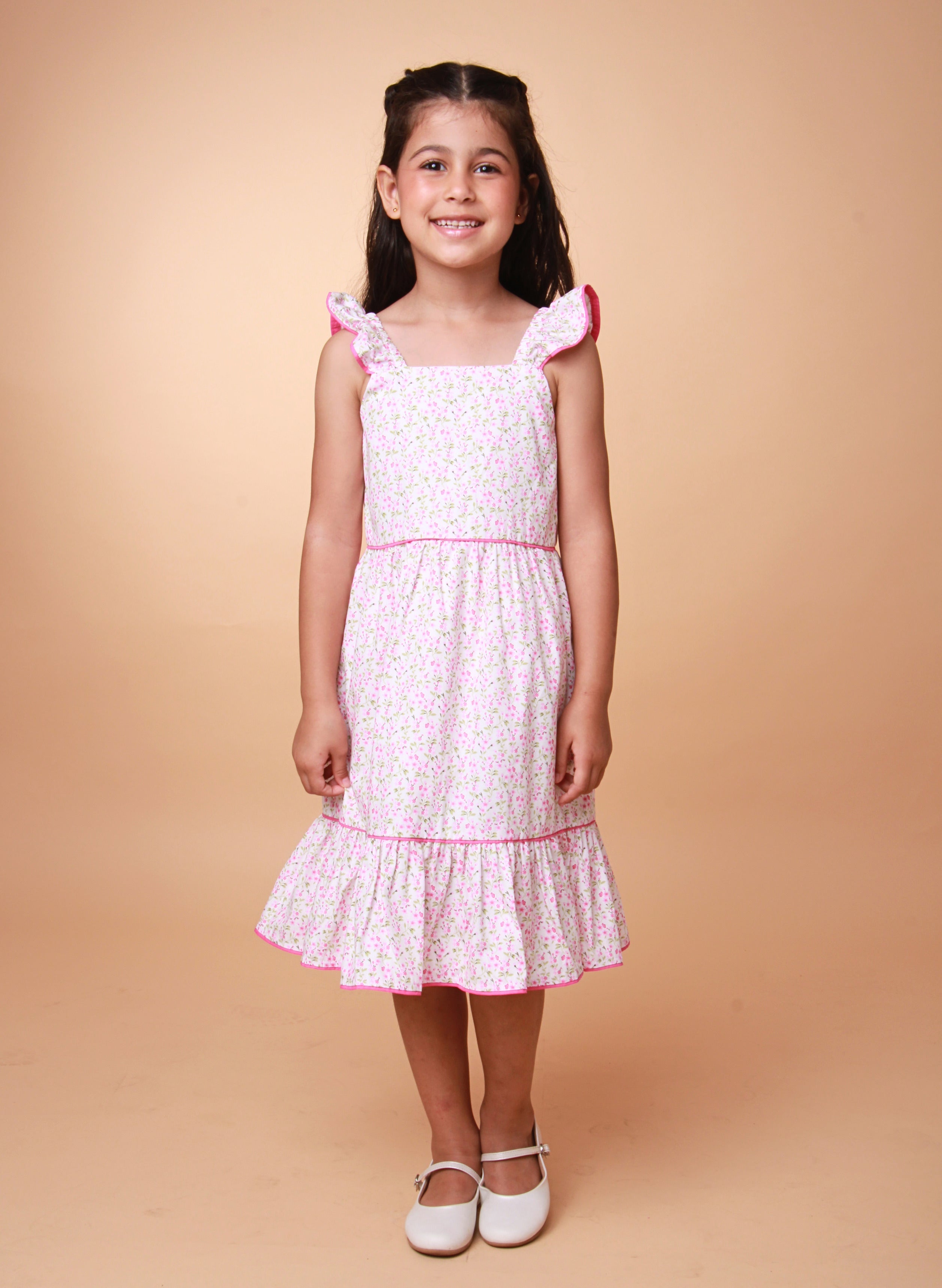 VESTIDO MAITÊ FLORZINHA PINK