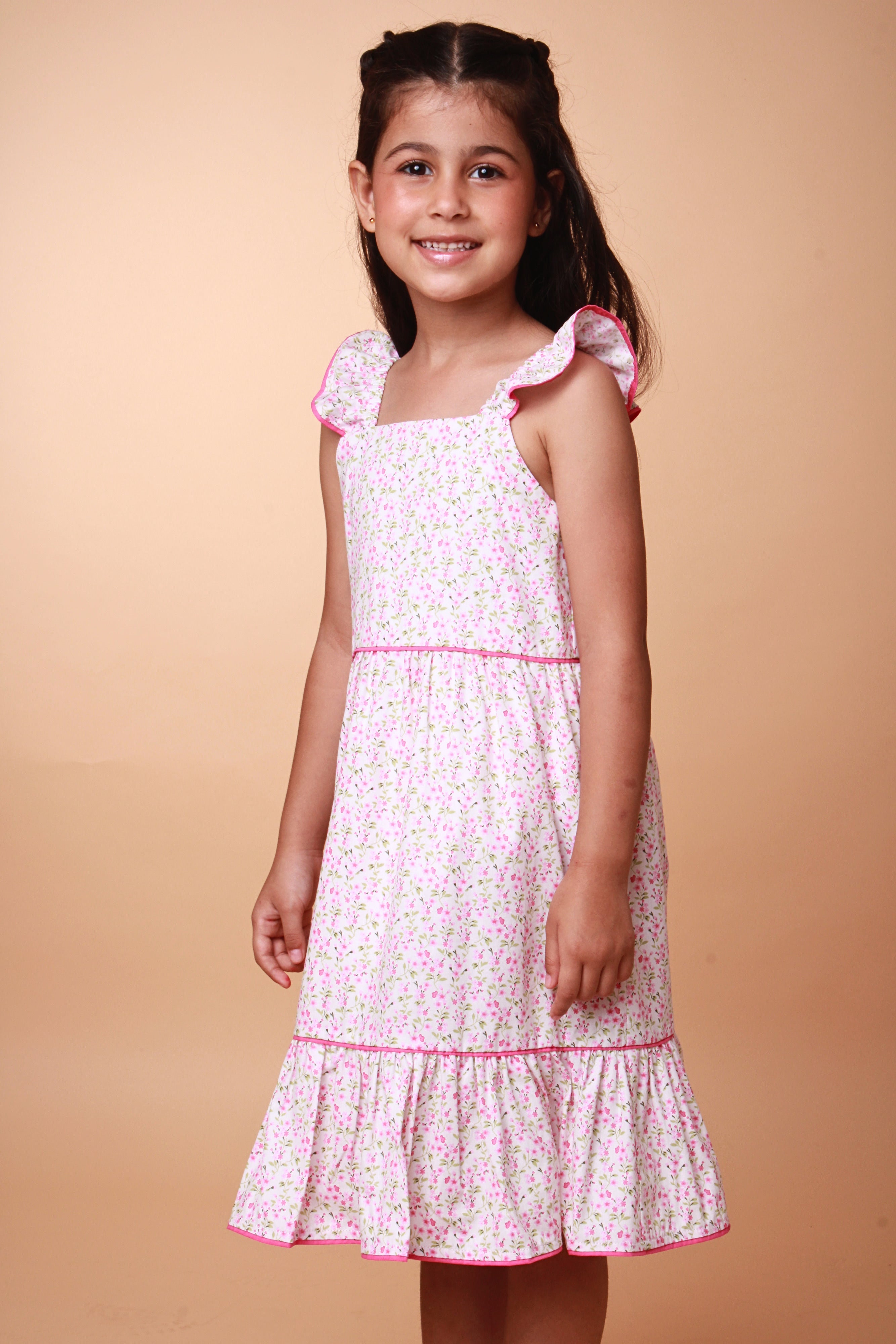 VESTIDO MAITÊ FLORZINHA PINK