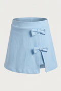 SHORTS SAIA COM LACINHOS E SHORTS POR BAIXO