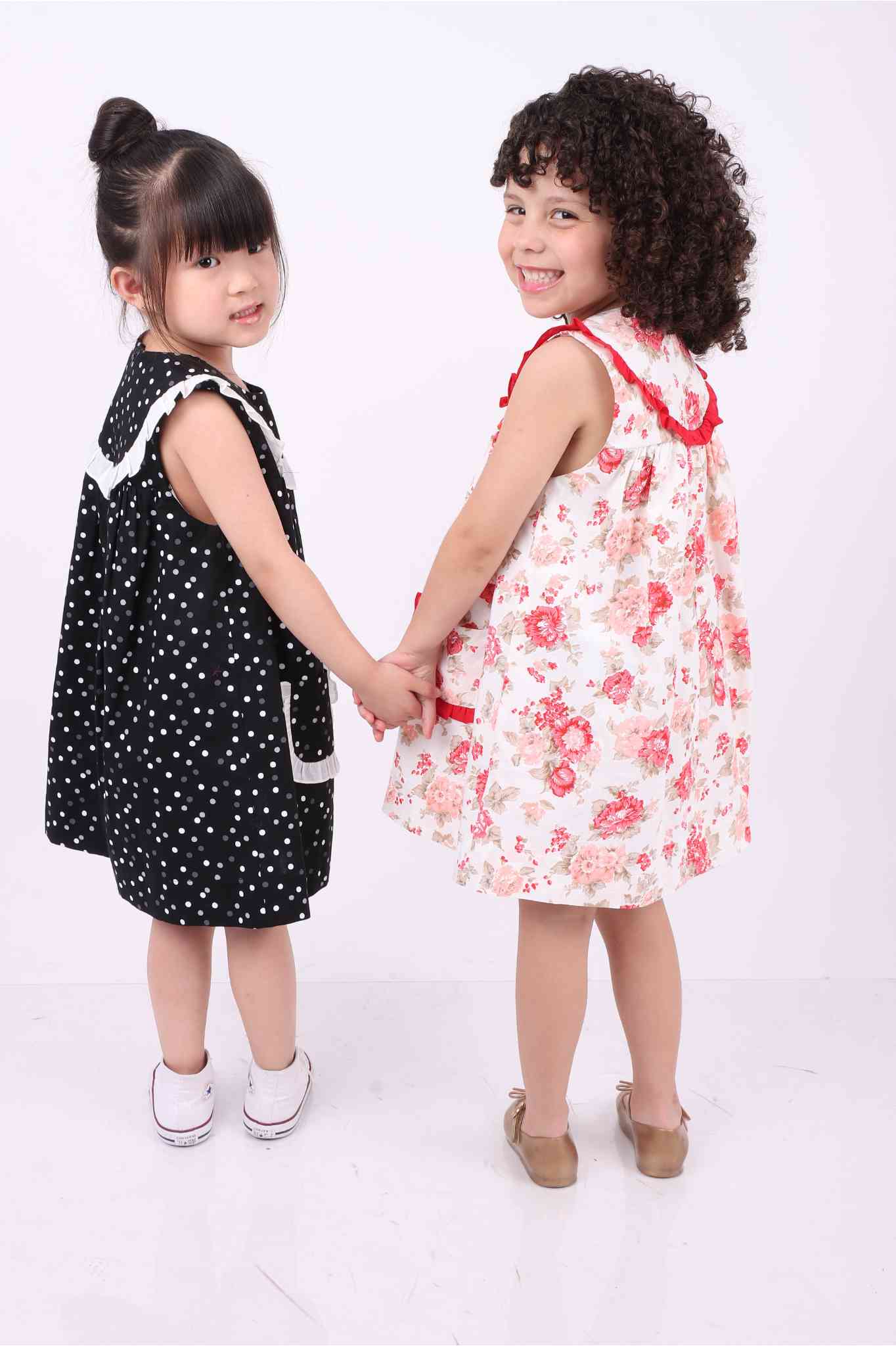 VESTIDO ISABELA FLOR VERMELHO