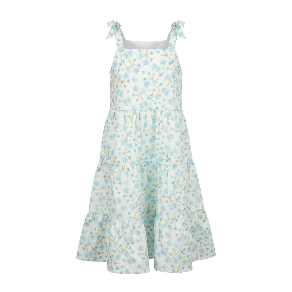 VESTIDO MARIA CEREJEIRA AZUL