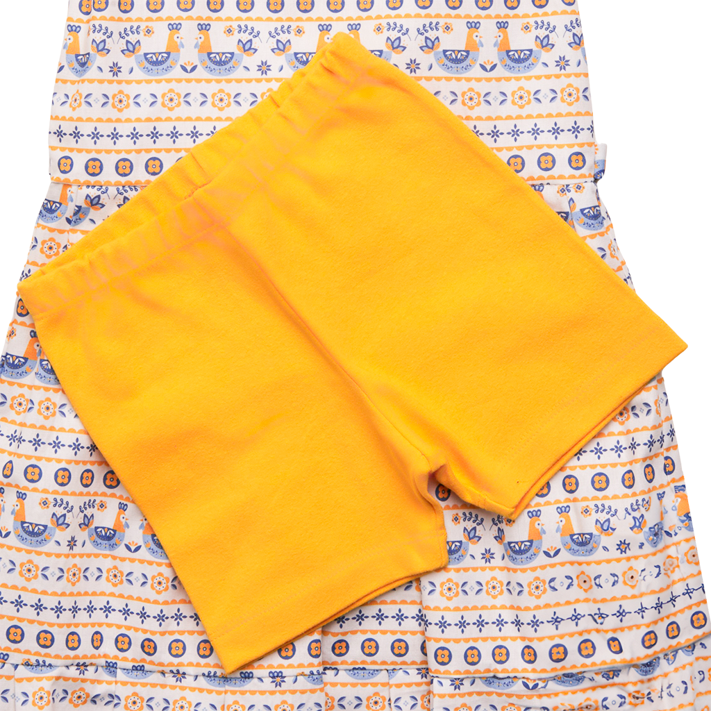 VESTIDO BETINA GALINHA AZUL