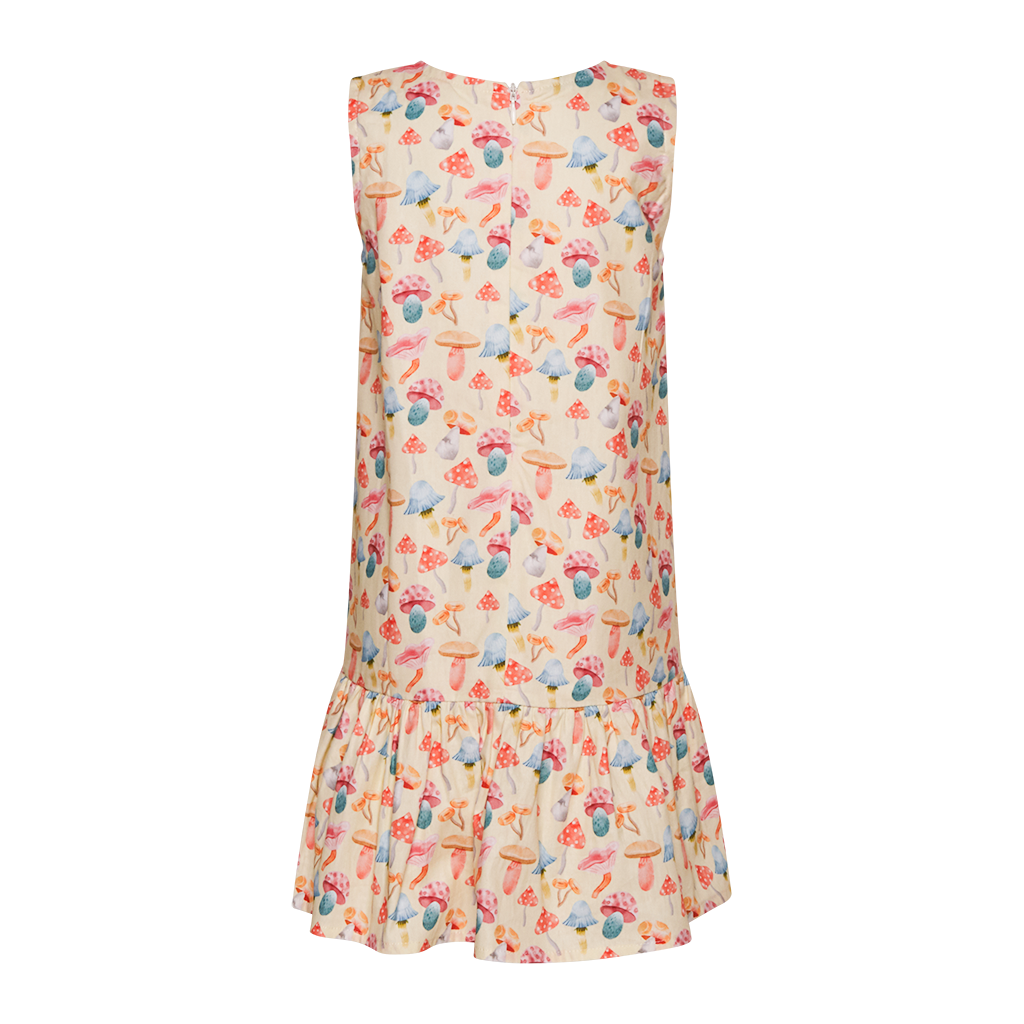 VESTIDO ELISA COGUMELO AMARELO