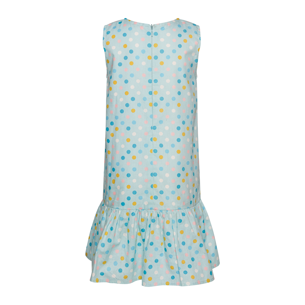 VESTIDO ELISA POÁ AZUL