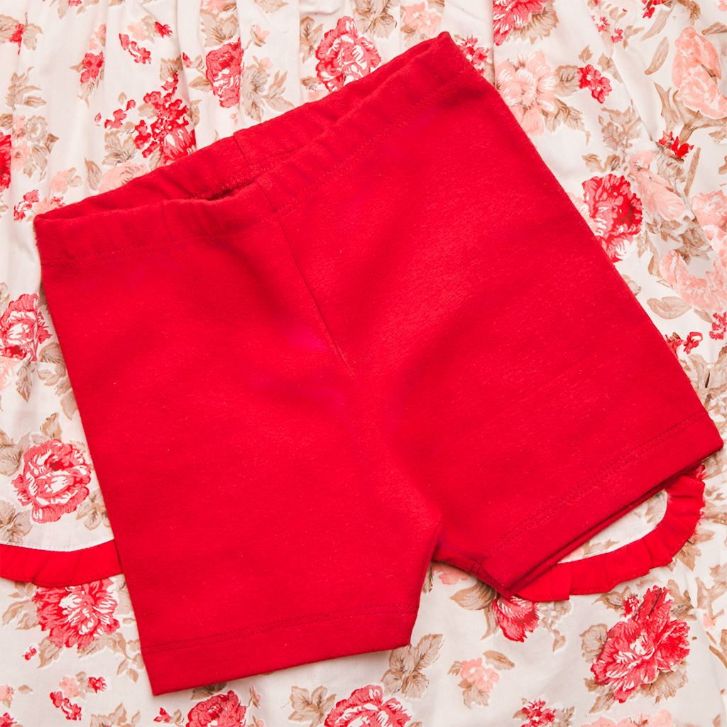 VESTIDO ISABELA FLOR VERMELHO