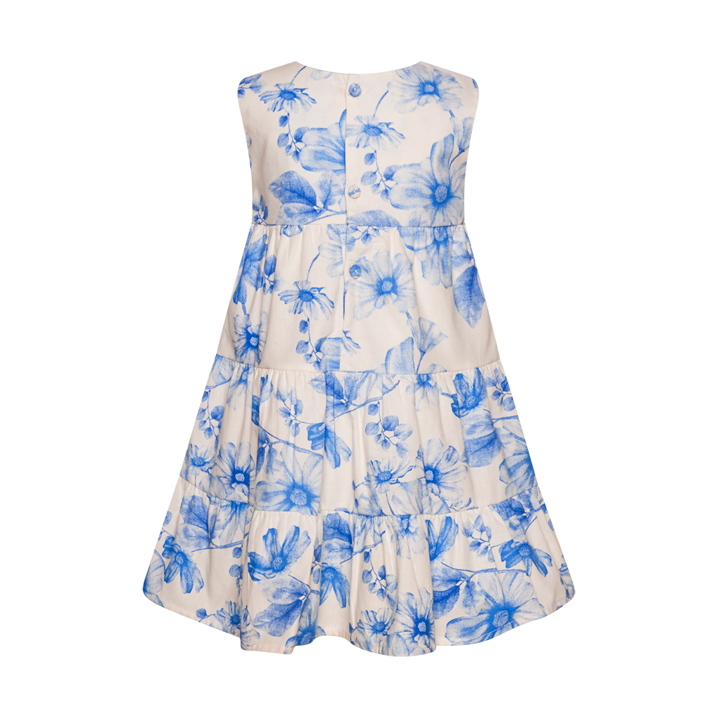 VESTIDO OLIVIA FLOR AZUL