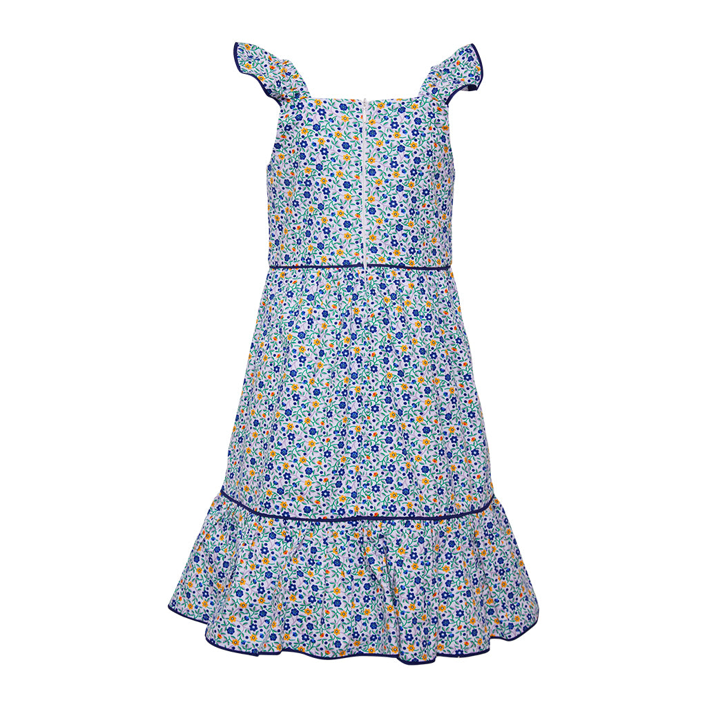 VESTIDO MAITÊ FLOR MARINHO