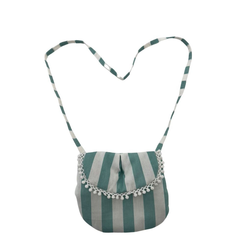BOLSA R MARIA LISTRADO VERDE