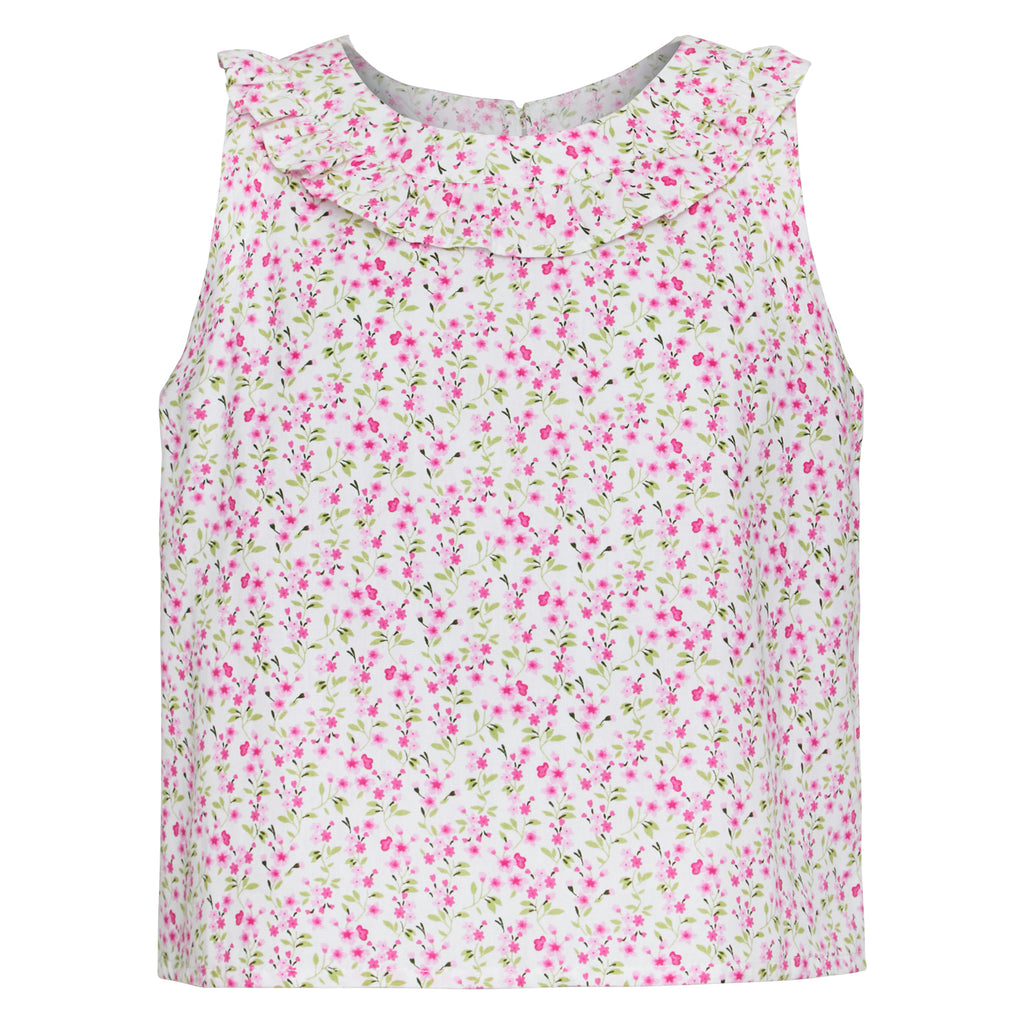 BLUSA REGATA JADE FLORZINHA PINK