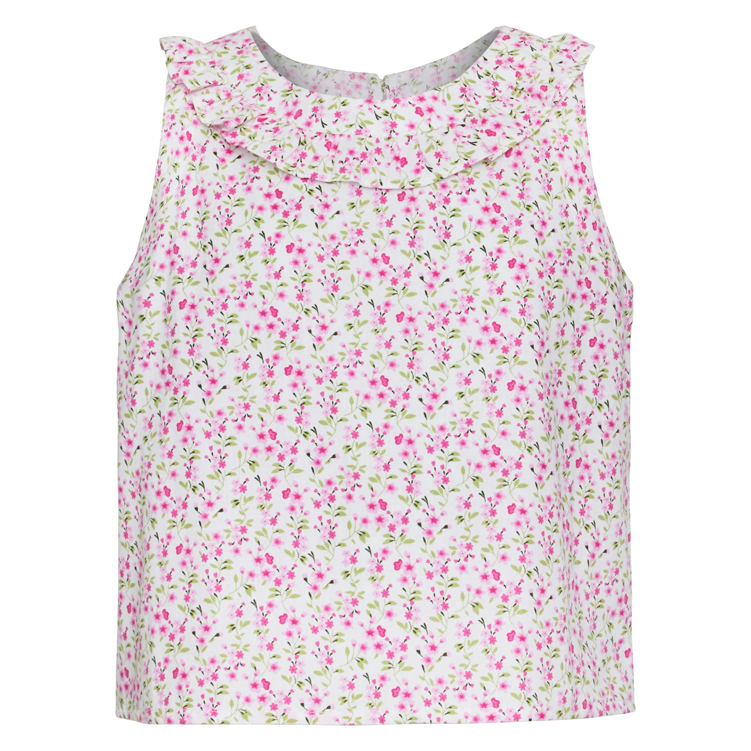 BLUSA REGATA JADE FLORZINHA PINK