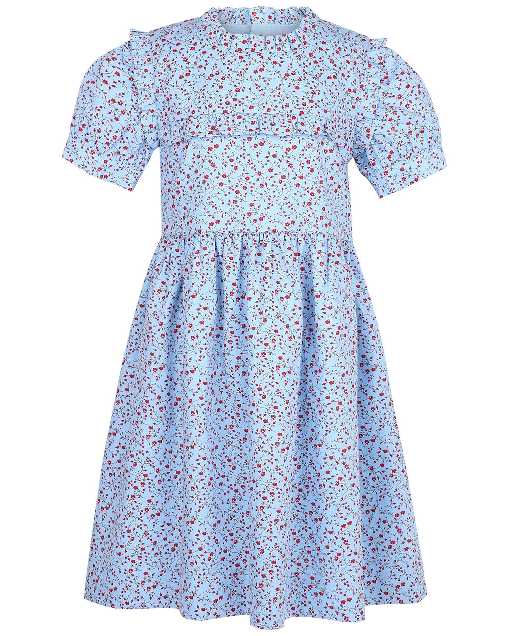 VESTIDO ALANA FLOR AZUL