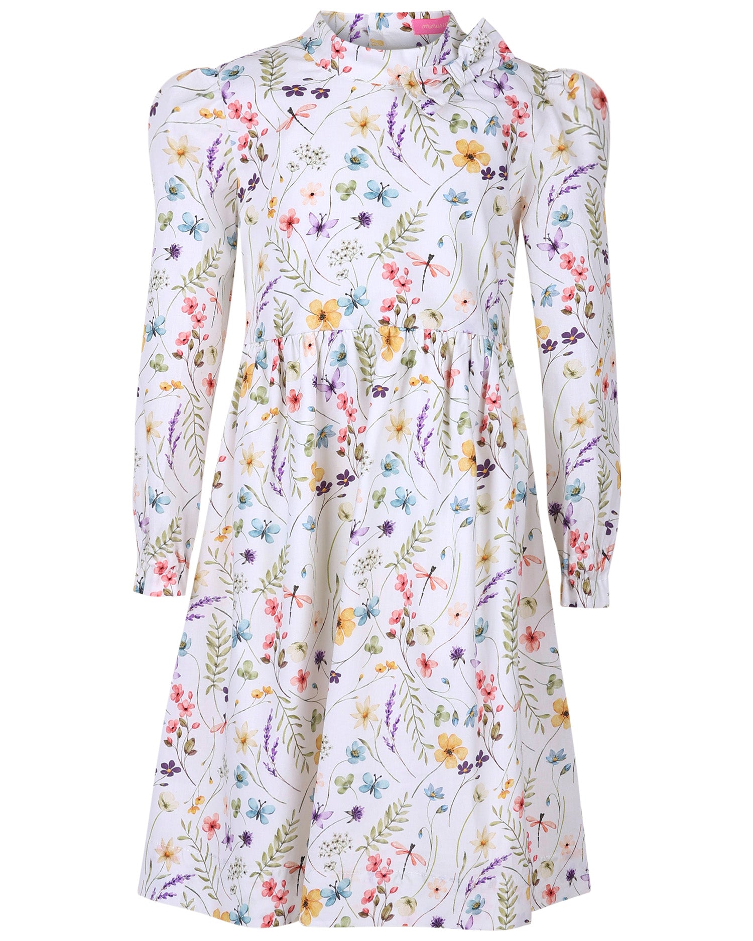 VESTIDO SIENNA FLORIDO OFF WHITE