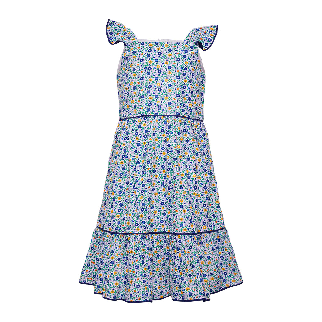 VESTIDO MAITÊ FLOR MARINHO