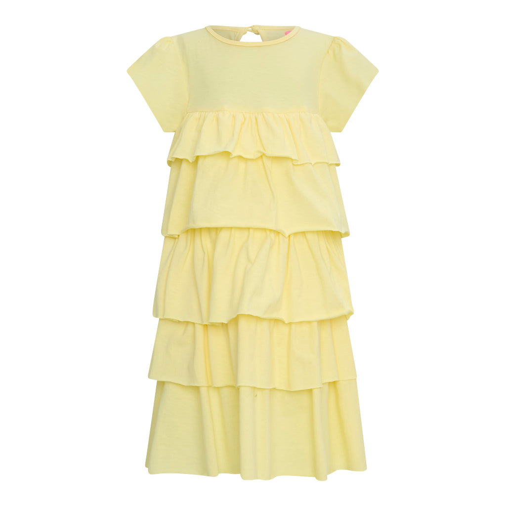 VESTIDO LUIZA BABADINHO AMARELO