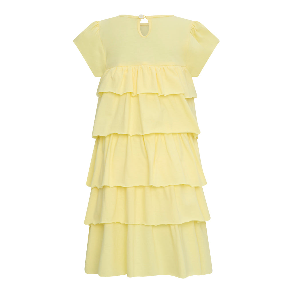 VESTIDO LUIZA BABADINHO AMARELO