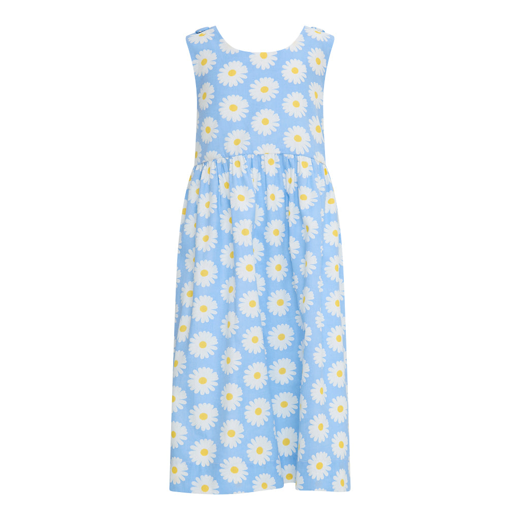 VESTIDO CAROLINA MARGARIDA AZUL