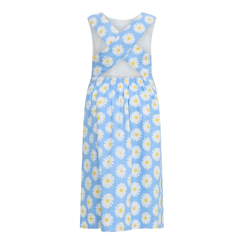 VESTIDO CAROLINA MARGARIDA AZUL