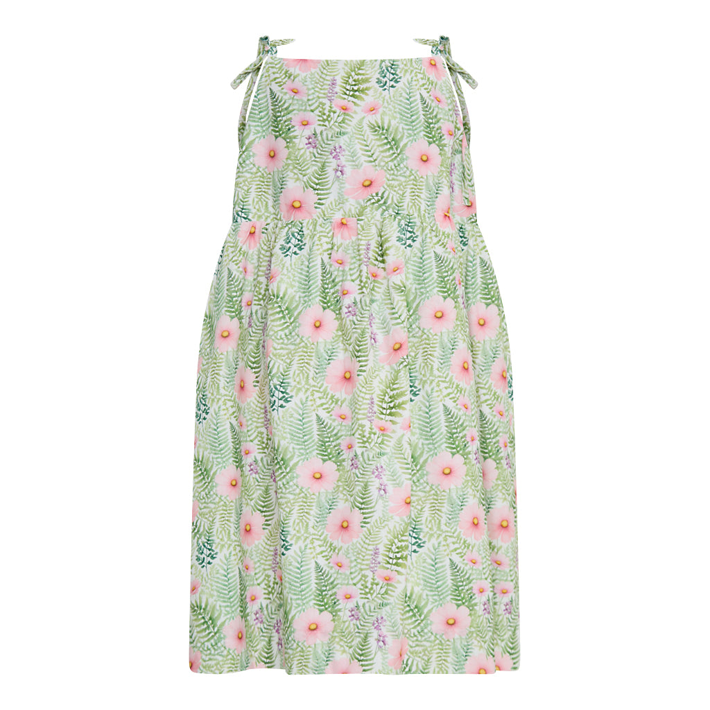 VESTIDO AGATHA SAMAMBAIA ROSA