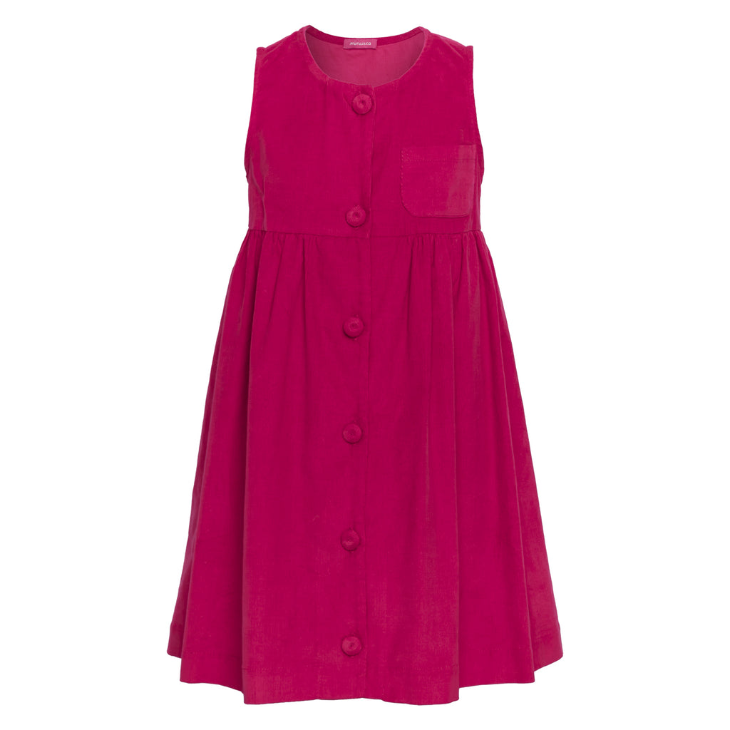 VESTIDO DOROTHY VELUDO PINK