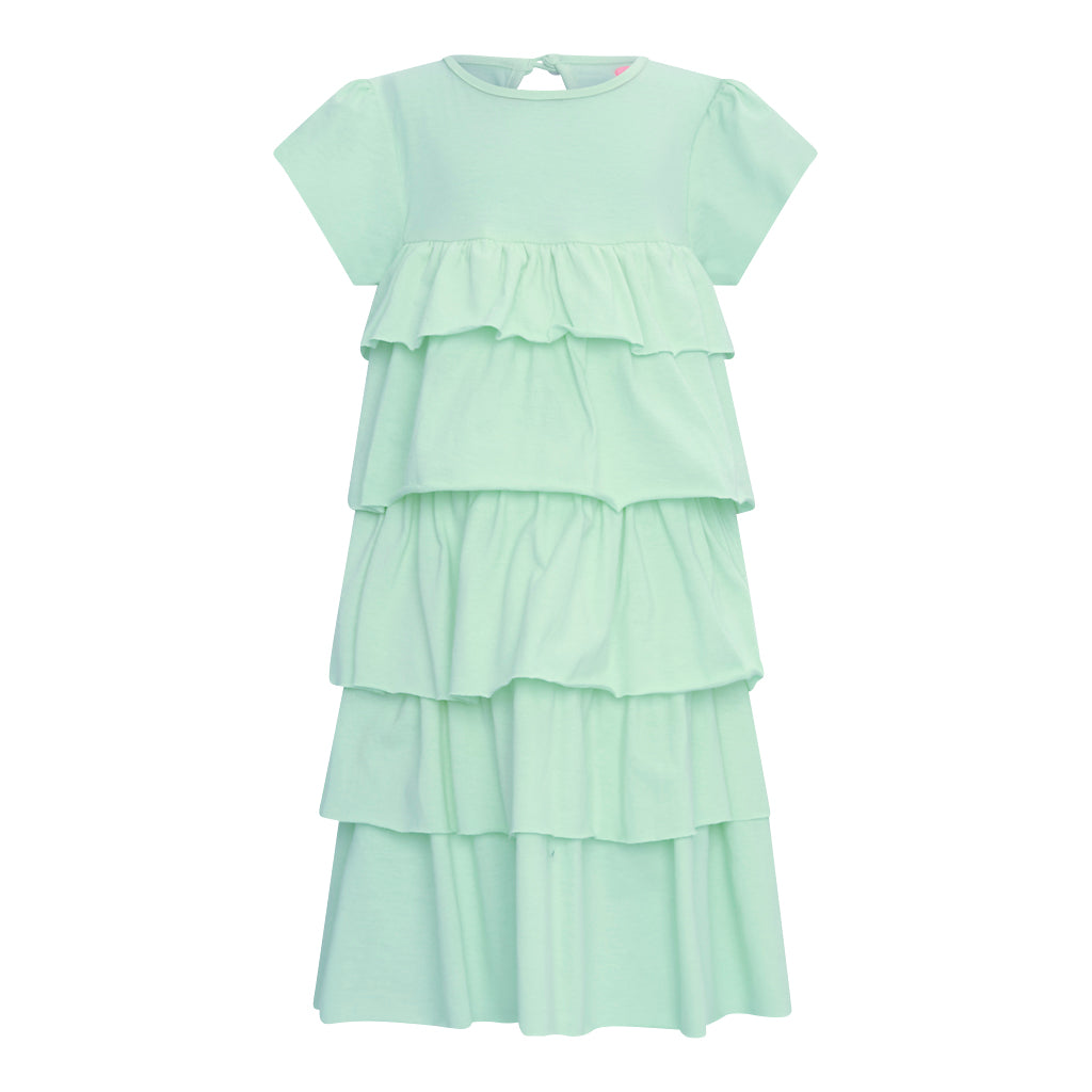 VESTIDO LUIZA BABADINHO VERDE