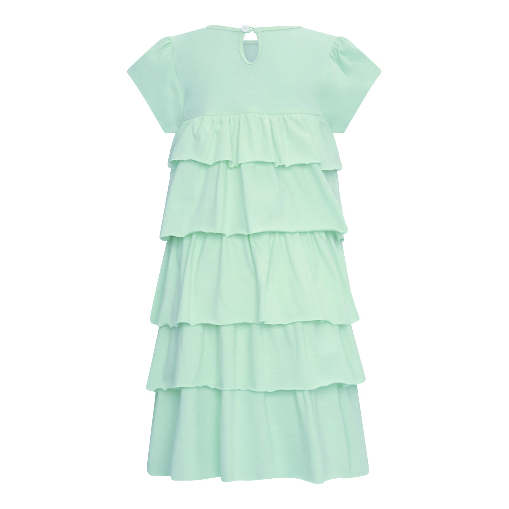 VESTIDO LUIZA BABADINHO VERDE