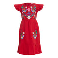 VESTIDO BETINA BORDADO VERMELHO