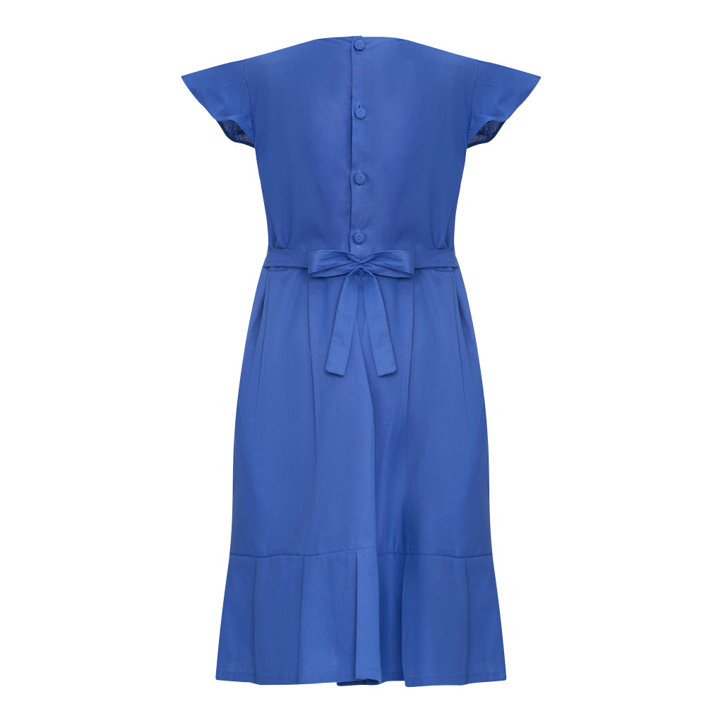 VESTIDO BETINA BORDADO AZUL